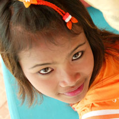Innocent beauty from Thailand