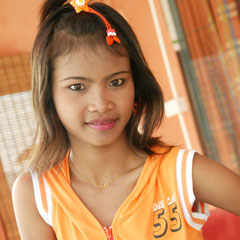 Innocent beauty from Thailand