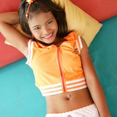 Innocent beauty from Thailand